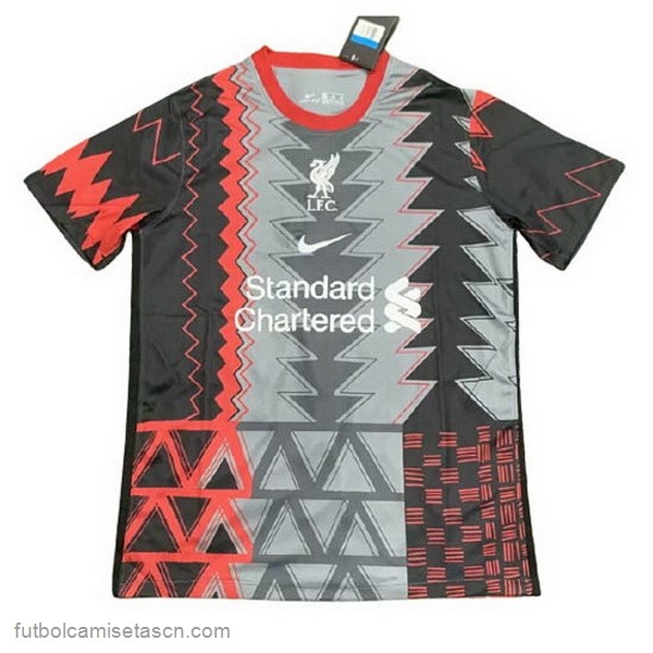 Tailandia Camiseta Liverpool Edición Conmemorativa 2021/22 Negro